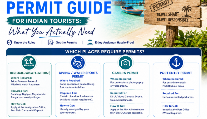 Andaman permit guide for Indian tourists